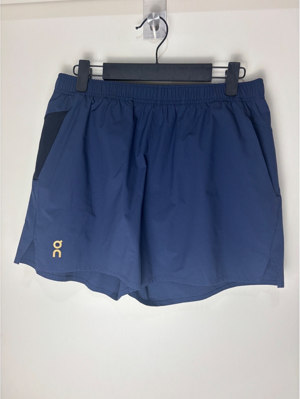 On Running Womens Essential Shorts S Midnight Blue Lined 4” Running NWT
